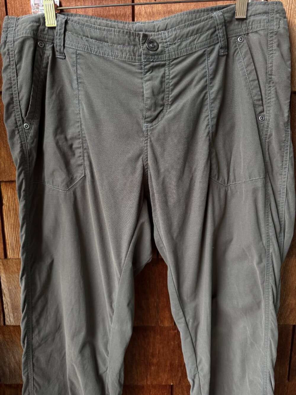 Kuhl Olive/Gray Quick Dry Hiking Pants in Women's 12 - Picture 5 of 14